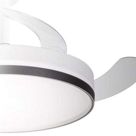Ventilador de Techo con Luz Daewoo DW5009 30W 106cm 6 Velocidades Aspas Retráctiles con Mando