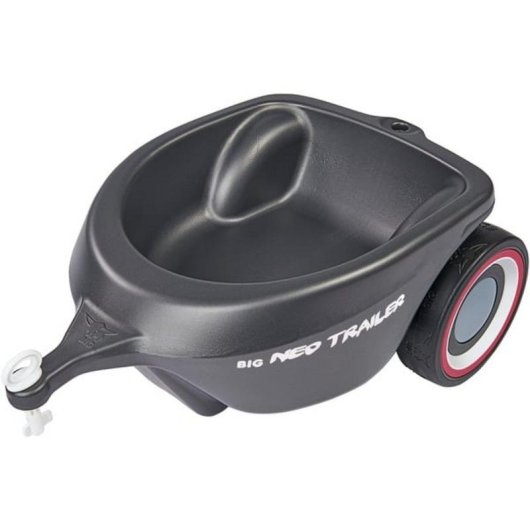 Rimorchio per auto giocattolo BIG Plastica Nero 1-5 anni