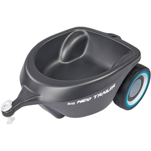 Rimorchio per auto giocattolo BIG Plastica Nero 1-5 anni