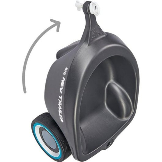 Rimorchio per auto giocattolo BIG Plastica Nero 1-5 anni