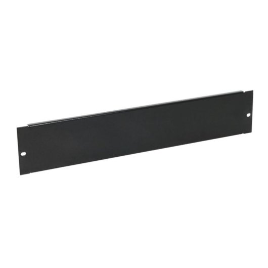 Blende vorn Phasak 2U für 19-Zoll-Rack schwarz