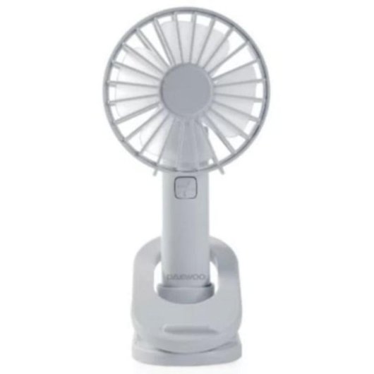 Mini Ventilador de Mano Daewoo DW9015 5W 3 Velocidades Batería 1200mAh Cabezal Giratorio USB-C