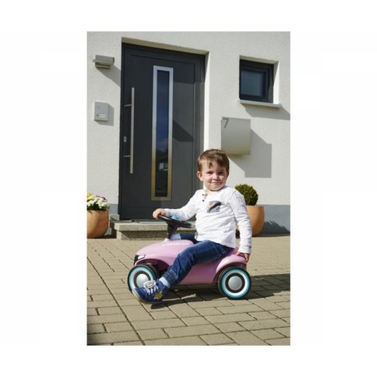 BIG Bobby-Car Neo Rosé Schiebewagen für Kinder 1 bis 5 Jahre