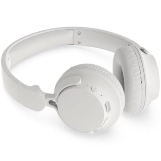 Auriculares Philips TAH4500WT inalámbricos Bluetooth con Cancelación de Ruido, Micrófono y batería de larga duración, blancos