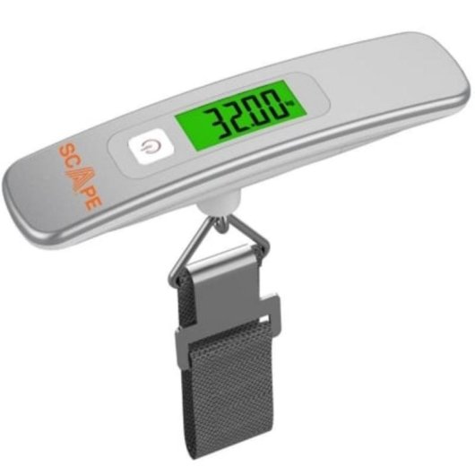 Báscule Digitale pour Bagages Scape Travel EC002 Plata 50 kg