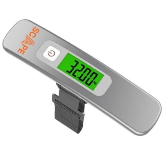 Báscule Digitale pour Bagages Scape Travel EC002 Plata 50 kg