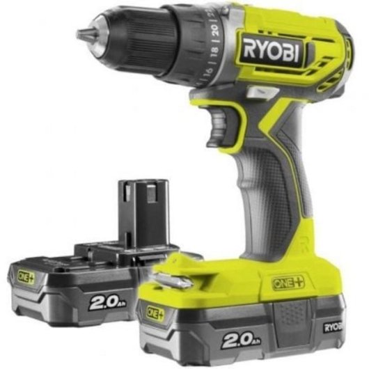 Parafusadeira Ryobi ONE+ R18DD2-220S 18V 2 baterias