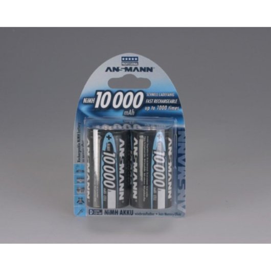 Pila ricaricabile Ansmann D NiMH 10000 mAh Pack 2