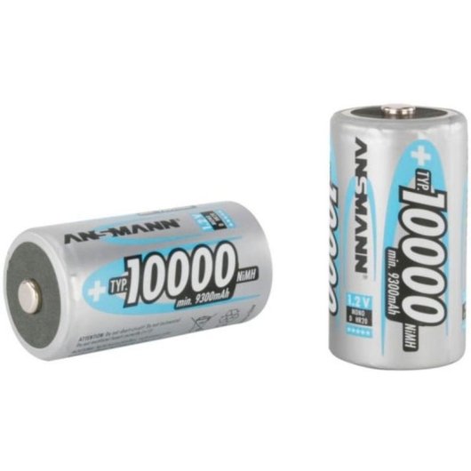 Pila ricaricabile Ansmann D NiMH 10000 mAh Pack 2