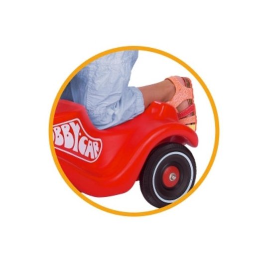 Carrellino a spinta BIG Bobby-Car Classic rosso