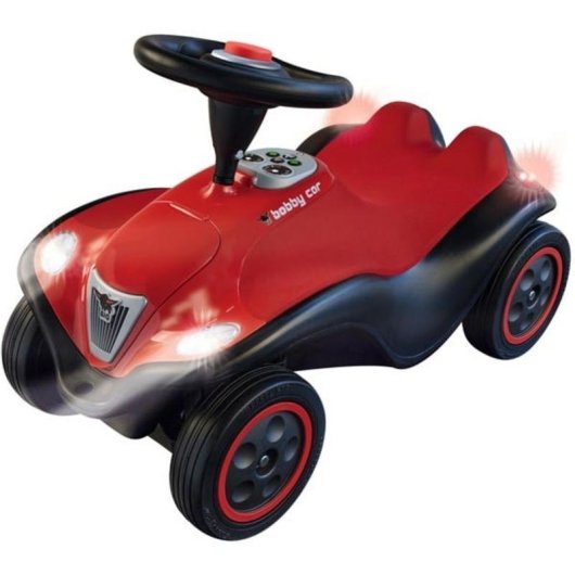 Macchina a spinta BIG Bobby Car Next 2.0 con fari e suoni per bambini