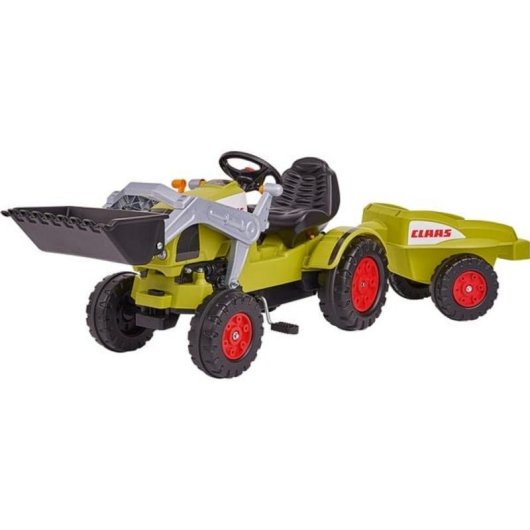 Tracteur à pédale BIG CLAAS Celtis Loader + Trailer Vert