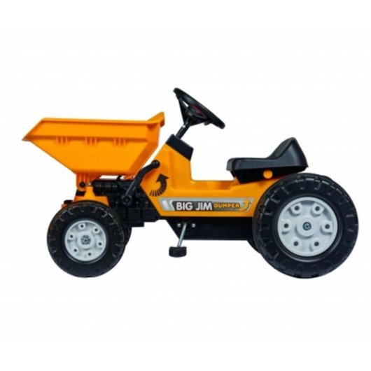 Camion Basculante Simba BIG Plastica Nero Giallo