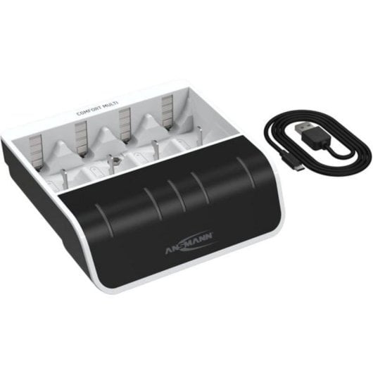 Carregador de baterias Ansmann 1001-0093 USB NiMH 4 uni