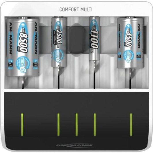 Carregador de baterias Ansmann 1001-0093 USB NiMH 4 uni
