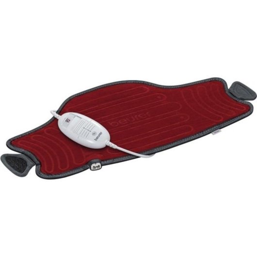 Almofada Elétrica Beurer Easy Fix HK 55 Vermelha 3 Níveis de Temperatura