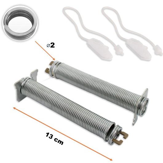Juego De Reparación Para Bisagra De Puerta Lavavajillas Compatible Con Bosch (cód. 12004031)