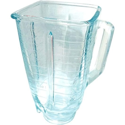Jarra Vidrio Cuadrada Compatible Batidora Oster Obl168x Sin Tapa