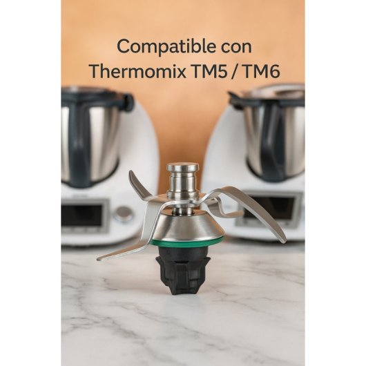 Lâmina Robot de Cozinha Thermomix TM5 Compatível Vorwerk Substituição