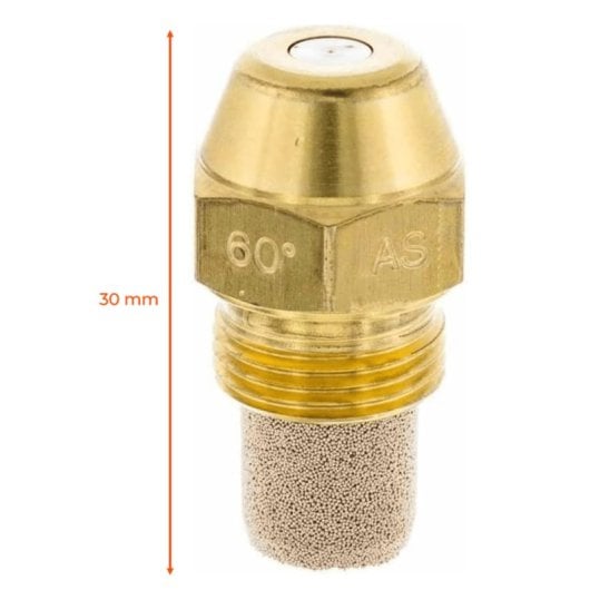 Boquilla Pulverizador Compatible Con Danfoss Od Tipo S 60º 0,60 Galones