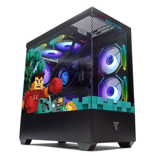 PcCom Ready AMD Ryzen 7 5800X / 32GB / 1TB SSD / RTX 5060 Ti 16GB V2 By Perxitaa - Negro