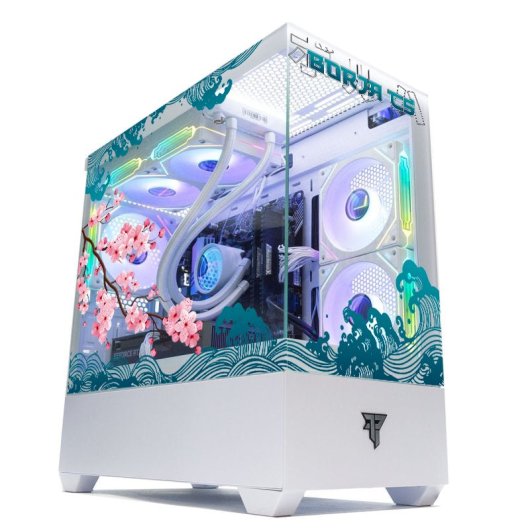 PcCom Ready AMD Ryzen 7 5800X / 32GB / 1TB SSD / RTX 5060 Ti 16GB V2 By B0rjaCS - Blanco