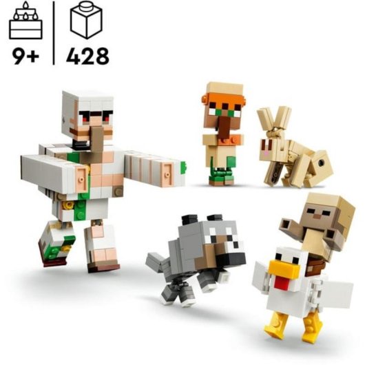 LEGO Minecraft 21592 Ataque Du Désert Du Poulet Montable 428 pièces