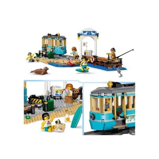 LEGO City Klassischer Beach Streetcar 60506 693 Teile