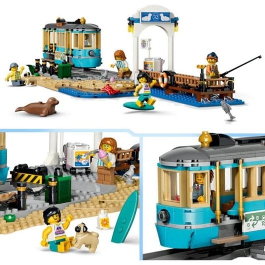 LEGO City Klassischer Beach Streetcar 60506 693 Teile