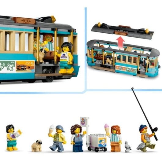 LEGO City Klassischer Beach Streetcar 60506 693 Teile