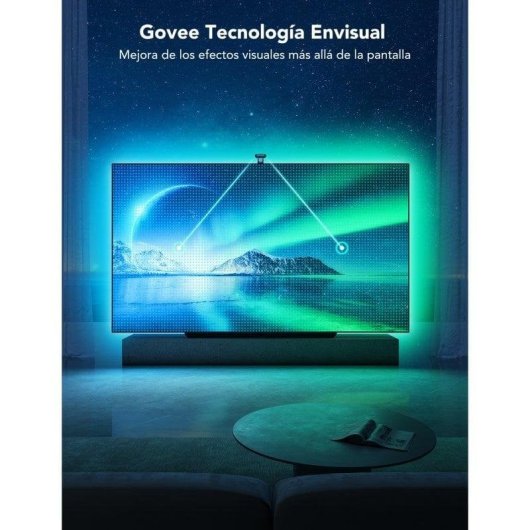 Pack Bande LED Govee H605C Envisual TV Backlight T2 + Ampoule LED RGBWW Smart