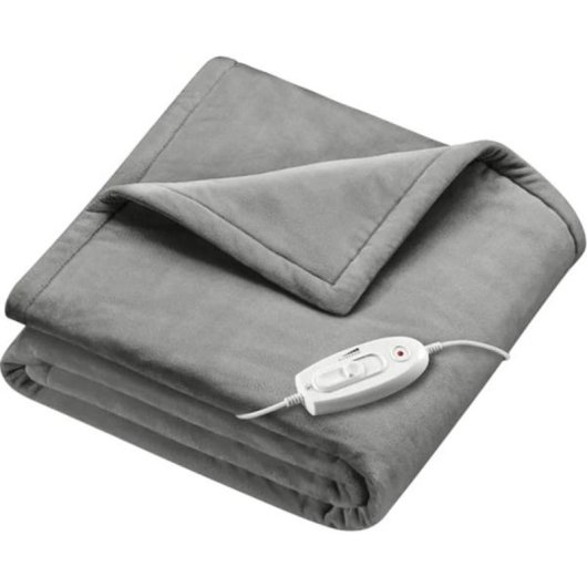 Manta eléctrica Beurer SHD 72 6 niveles temperatura gris