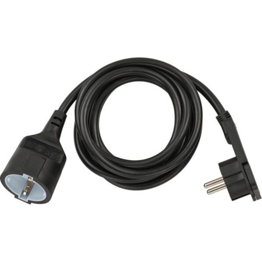 Câble d'extension Brennenstuhl 2 m Noir Embout Plat