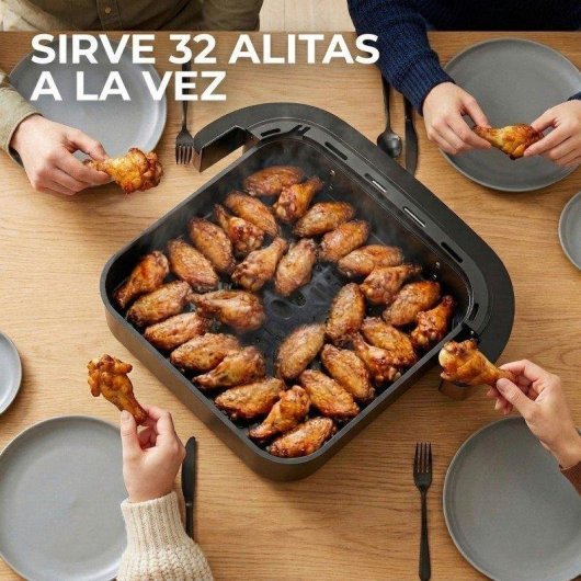 Airfryer Welltin 11-in-1 12" 2200W Dubbele Snelheid Touchscreen Grote Capaciteit