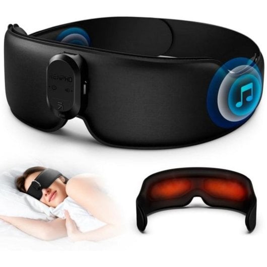 Massaggiatore per Occhi Renpho Eyesnooze Aroma con Aromaterapia e Calore