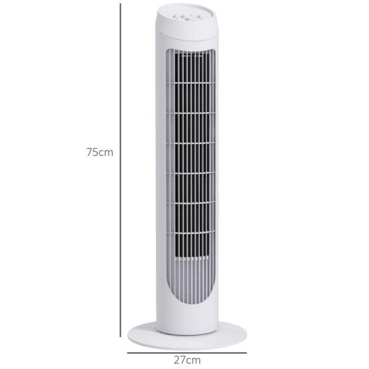 Turmventilator Welltin T1008-01-03037 45W 3 Stufen 70° Oszillation Leise