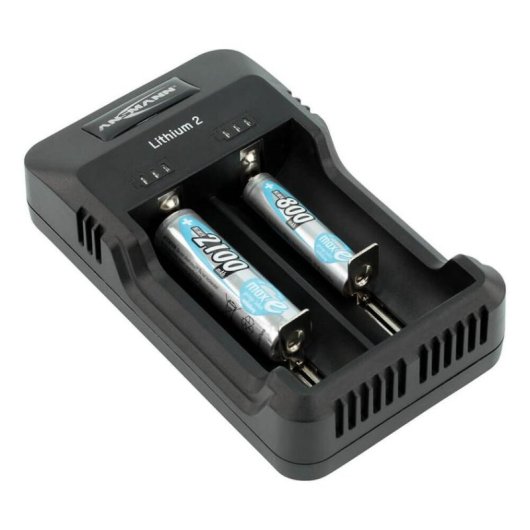 Caricabatterie USB Ansmann 1001-0050 per Pile AA/AAA Li-Ion/NiMH