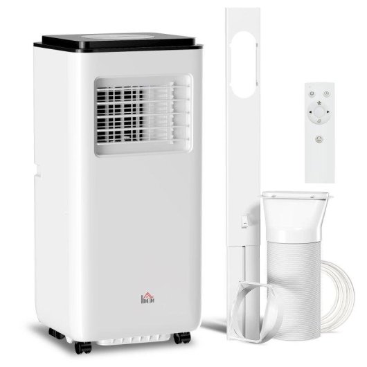 Climatiseur Portable Welltin 10000 BTU 2900W 5 en 1 Télécommande Déshumidificateur