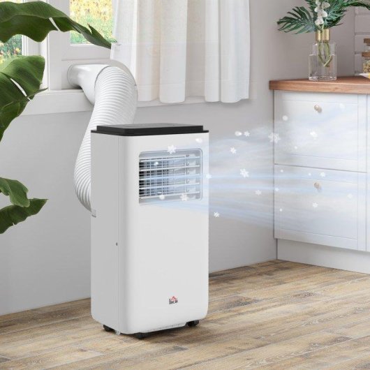 Climatiseur Portable Welltin 10000 BTU 2900W 5 en 1 Télécommande Déshumidificateur