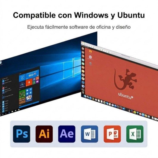 Mini PC Ninkear M8 AMD Ryzen 7 8745HS 16GB 1TB SSD Radeon 780M Windows 11 Pro