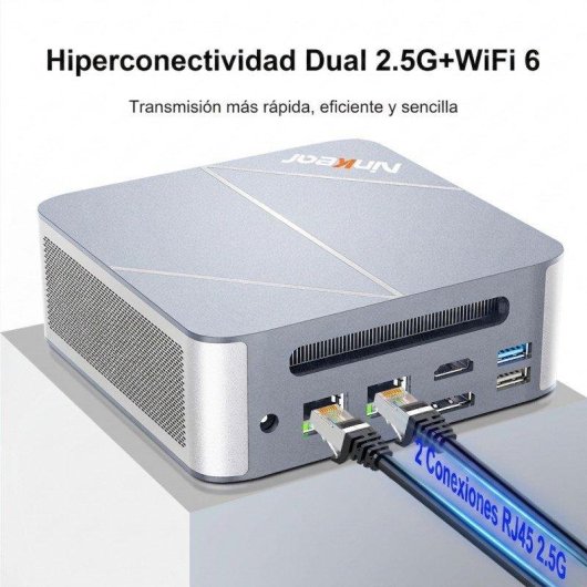 Mini PC Ninkear M8 AMD Ryzen 7 8745HS 16GB 1TB SSD Radeon 780M Windows 11 Pro