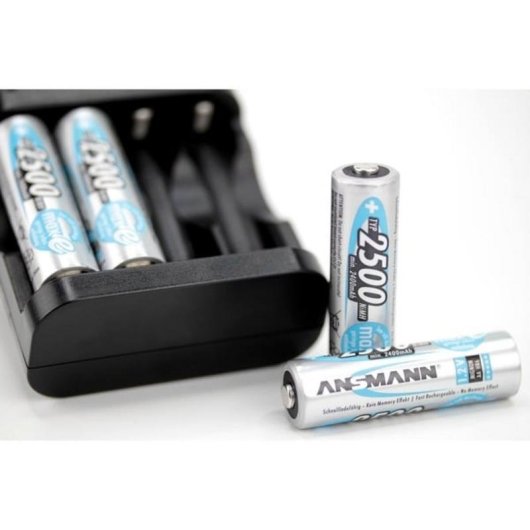 Ansmann AA Akku 2500 mAh NiMH 2er Pack