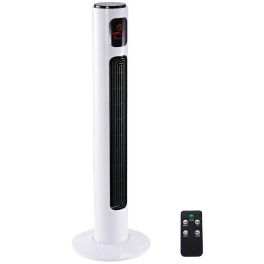 Turmventilator Welltin 45W 3 Stufen Fernbedienung Oszillation Timer