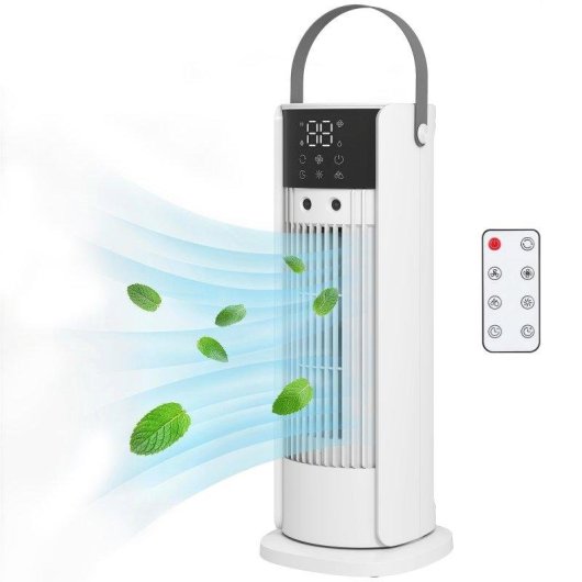 Ventilador Torre Welltin WT-DF01 18W 3 Velocidades Nebulizador Motor DC Silencioso con Mando