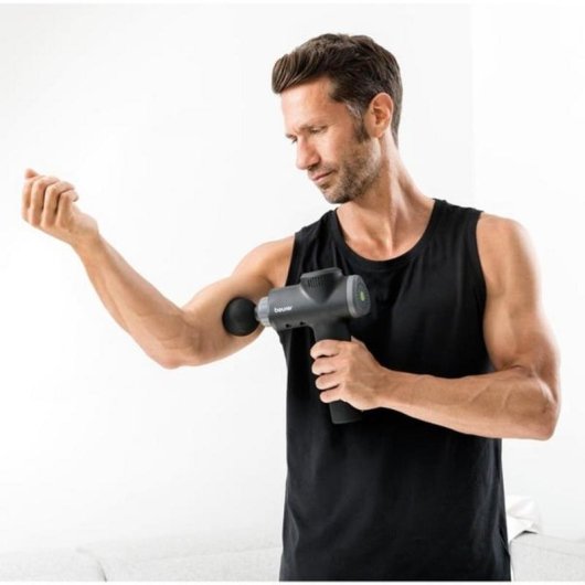 Beurer MG180 Massagepistole mit 6 Percussions-Aufsätzen