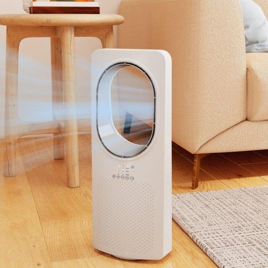 Turmventilator Ohne Flügel Welltin Fernbedienung 3 Stufen 3 Modi Oszillation 45°