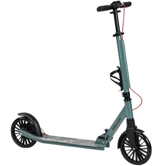 Patinete elétrico Welltin dobrável 120W para crianças 7-12 anos Freio e descanso