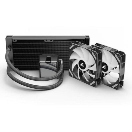 Refrigeración líquida Sharkoon S50 ARGB 240mm 2 ventiladores RGB direccionable