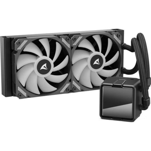 Refrigeración líquida Sharkoon S50 ARGB 240mm 2 ventiladores RGB direccionable