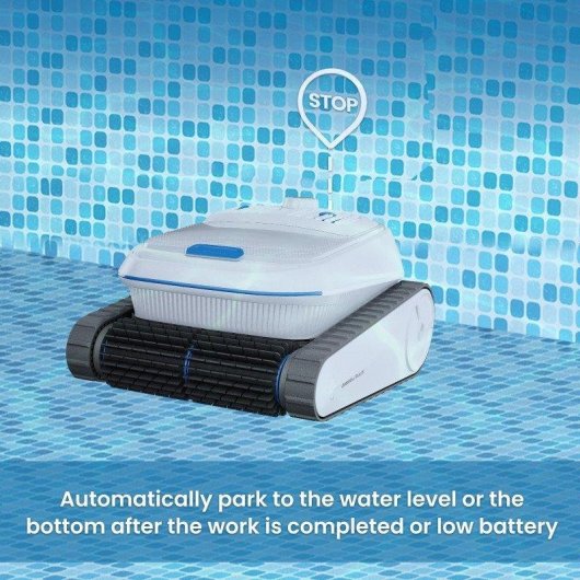 Robot Nettoyeur de Piscine Aiper PC200 2,5h Autonomie 300m² Navigation Intelligente